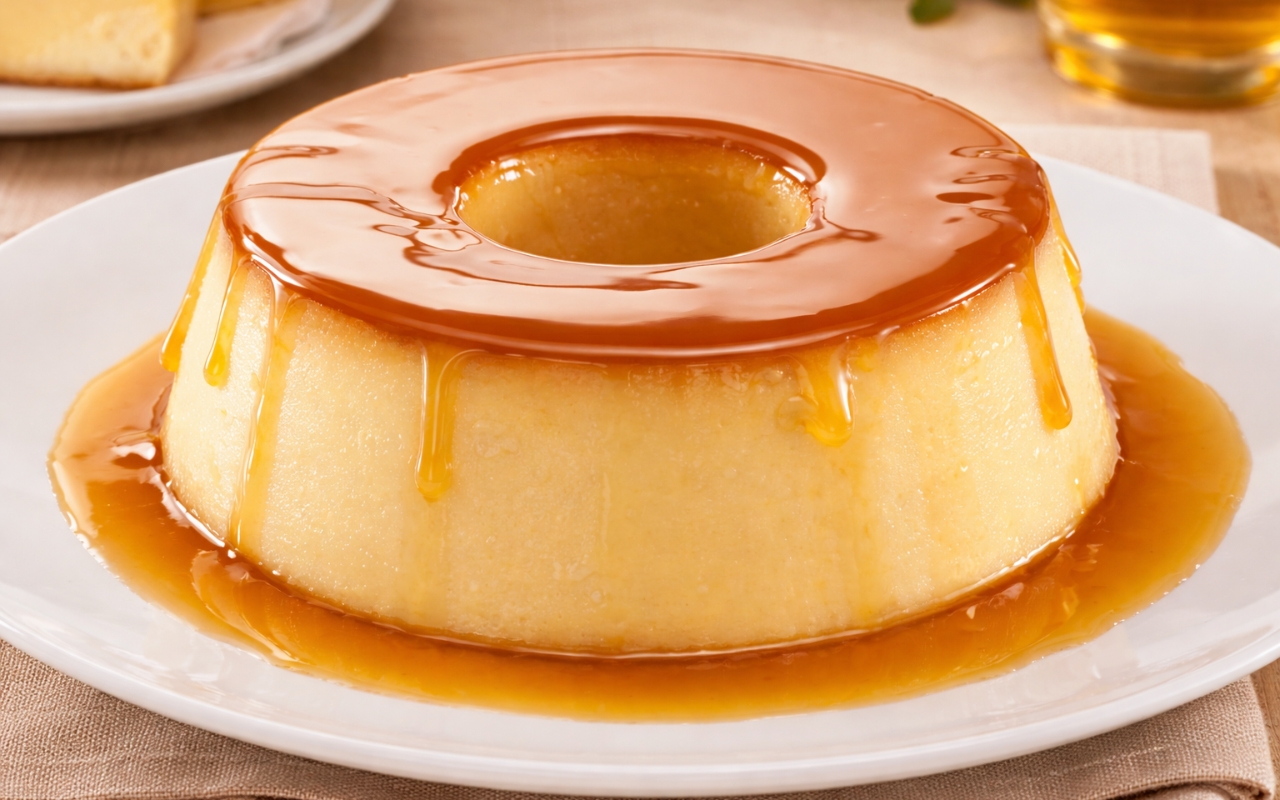 Pudim de Geladeira Cremoso